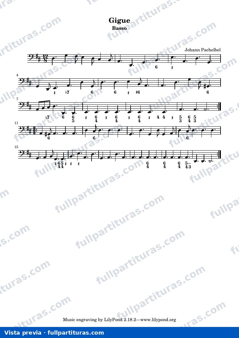 Gigue — Bass — anteprima