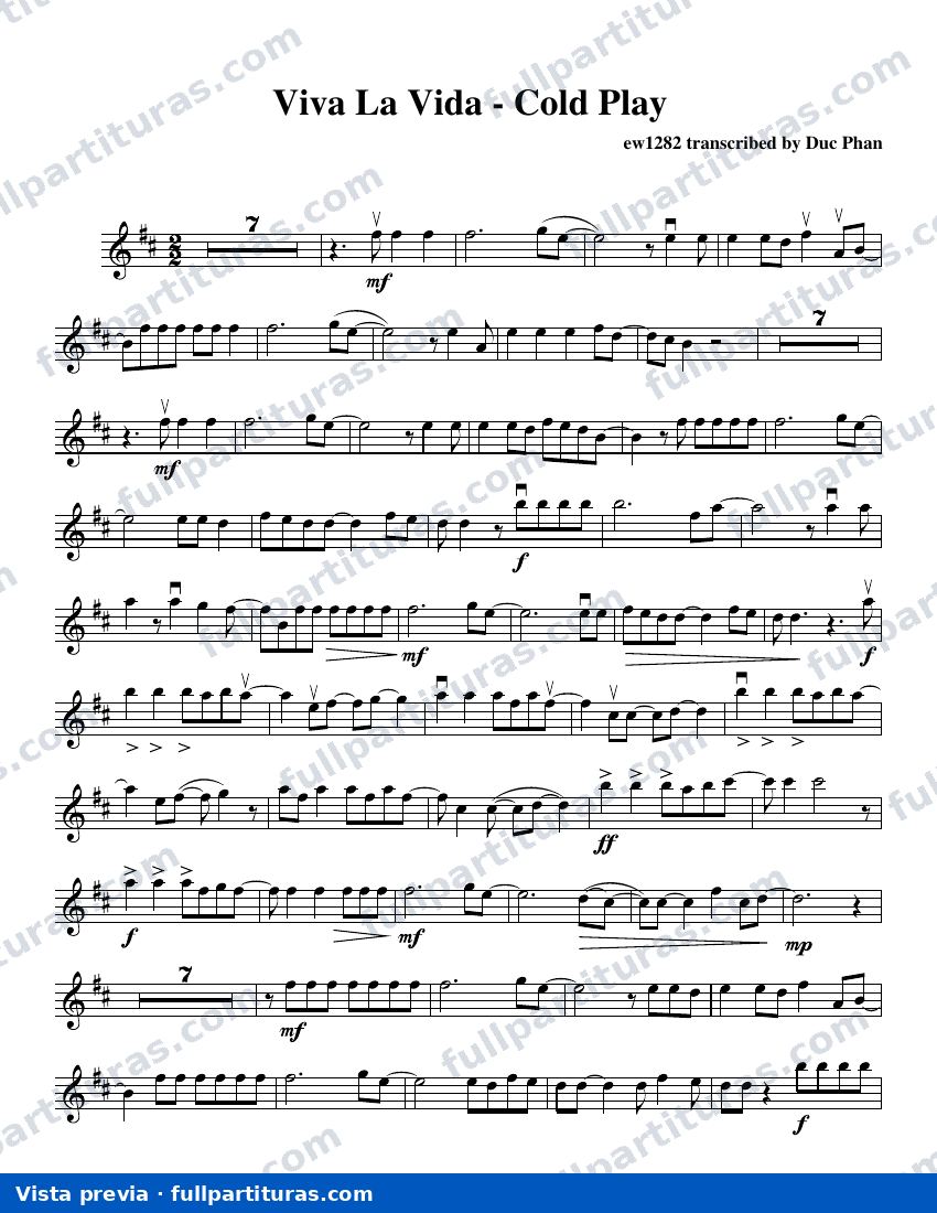 Viva la vida — preview