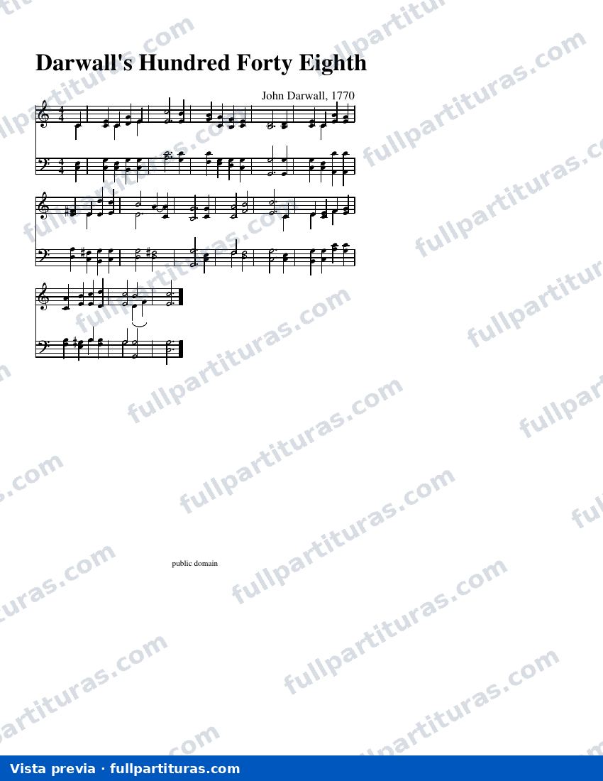 Darwall's Hundred Forty Eighth — anteprima