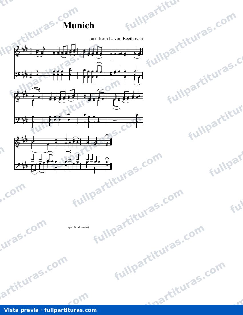 Munich (Beethoven) — visualização