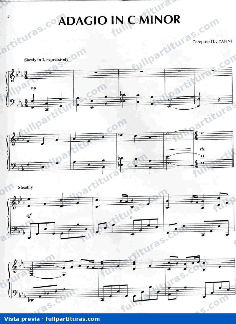 Adagio in C Minor — vista previa