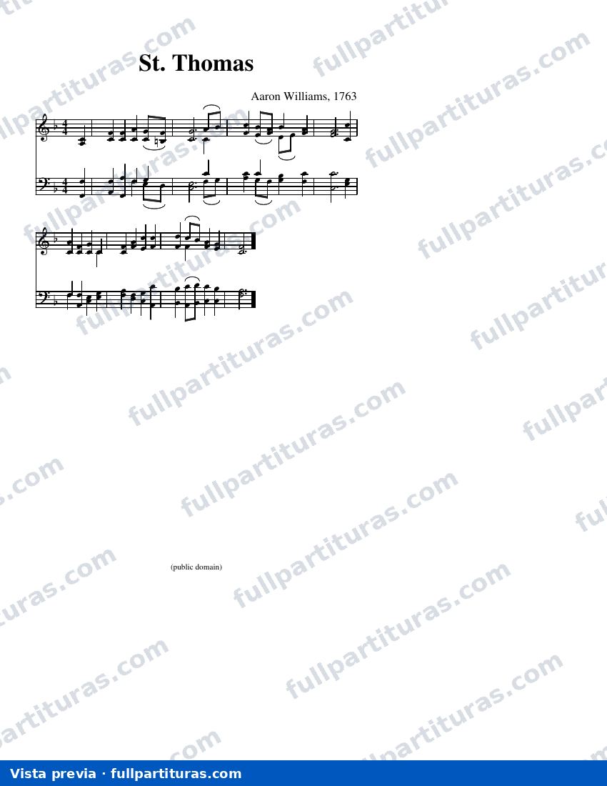 St. Thomas (Williams) — anteprima