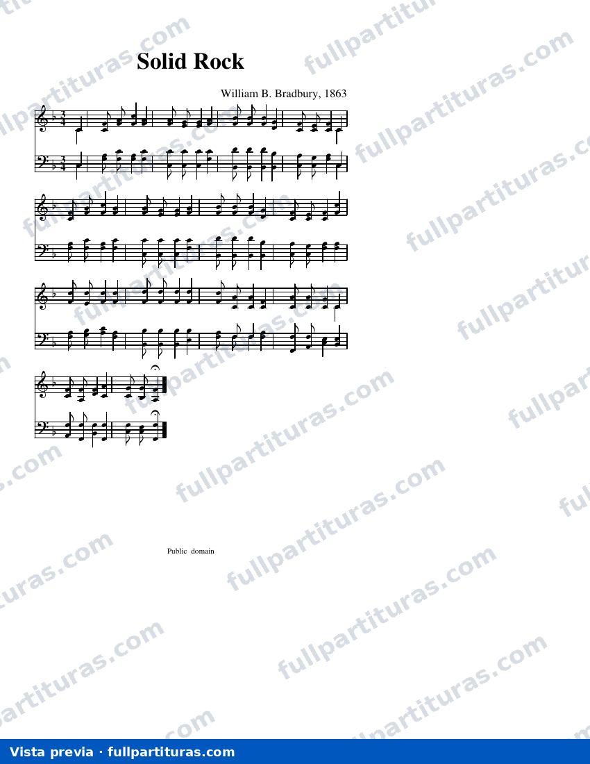 Solid Rock — anteprima