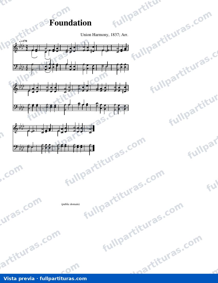 Foundation (Union Harmony) — Vorschau