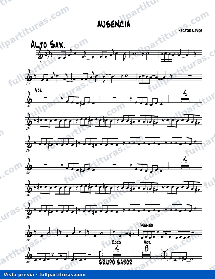 Ausencia — preview