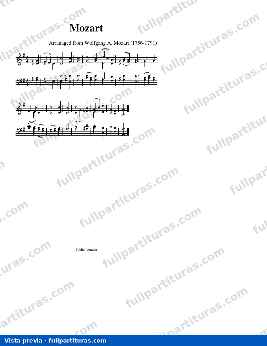 Mozart — vista previa