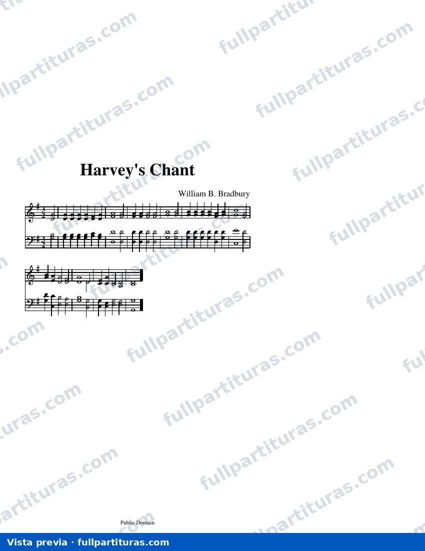 Harvey's Chant — Vorschau