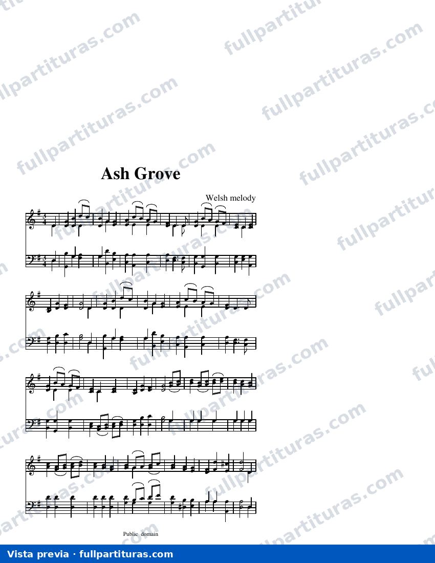 Ash Grove — visualização