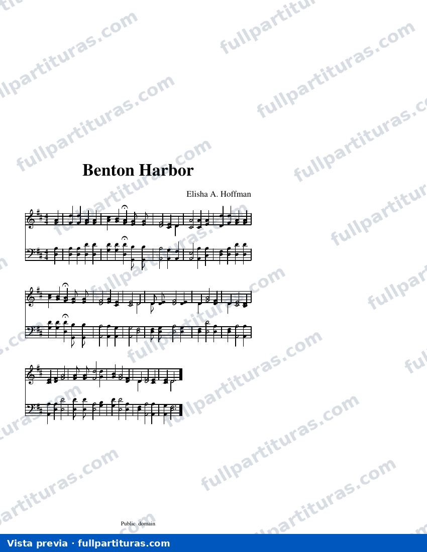 Benton Harbor — visualização