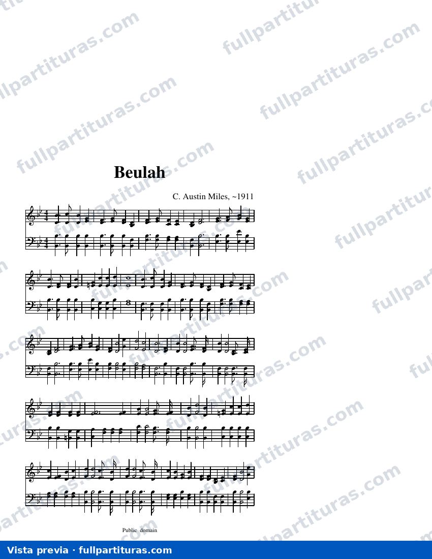 Beulah Land (Miles) — предварительный просмотр
