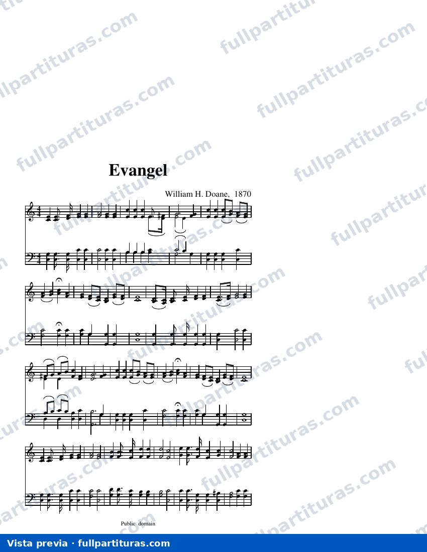 Evangel (Doane) — anteprima