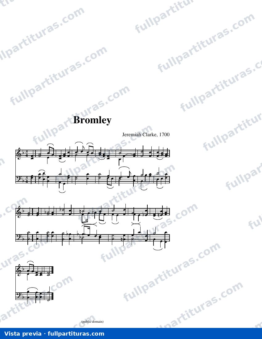 Bromley — предварительный просмотр