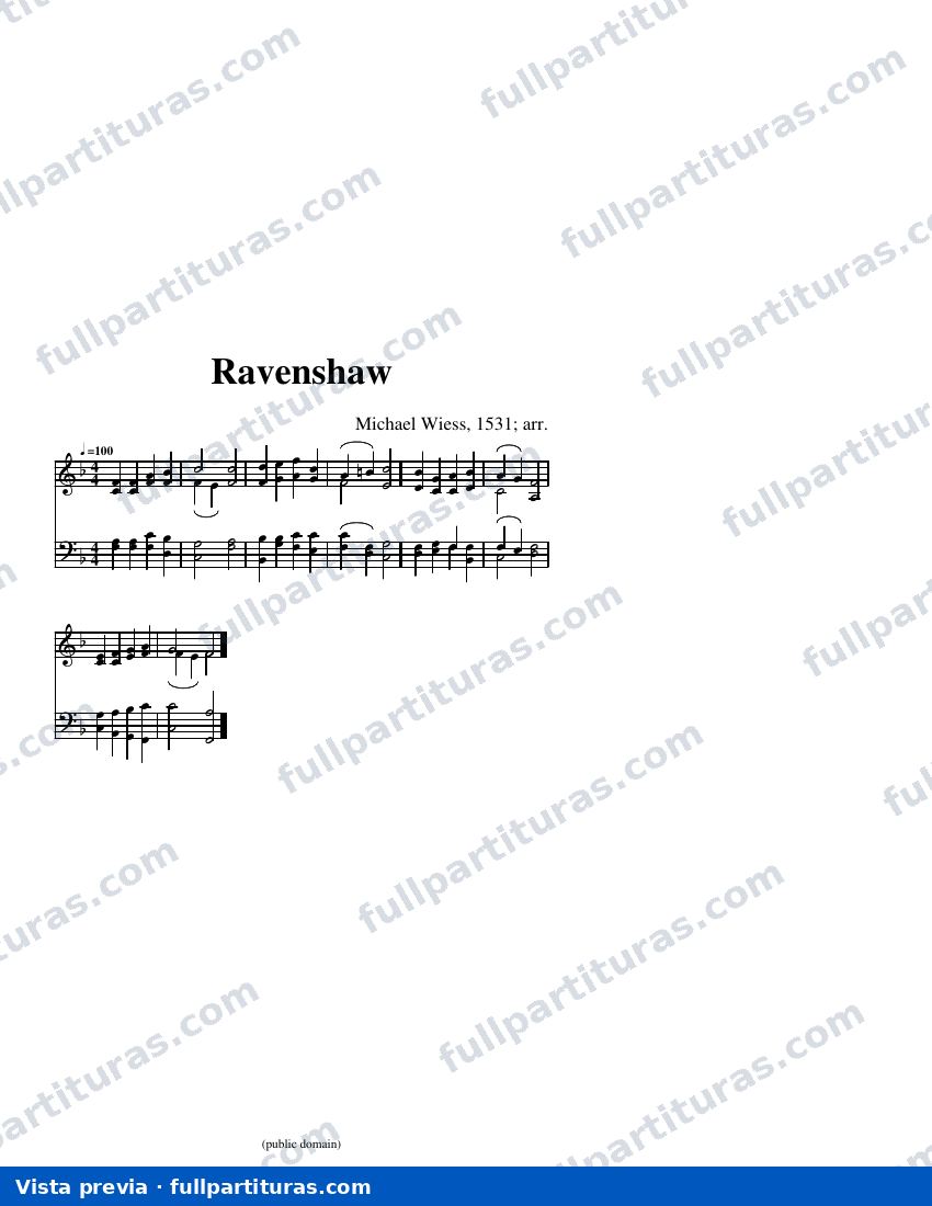 Ravenshaw — Vorschau