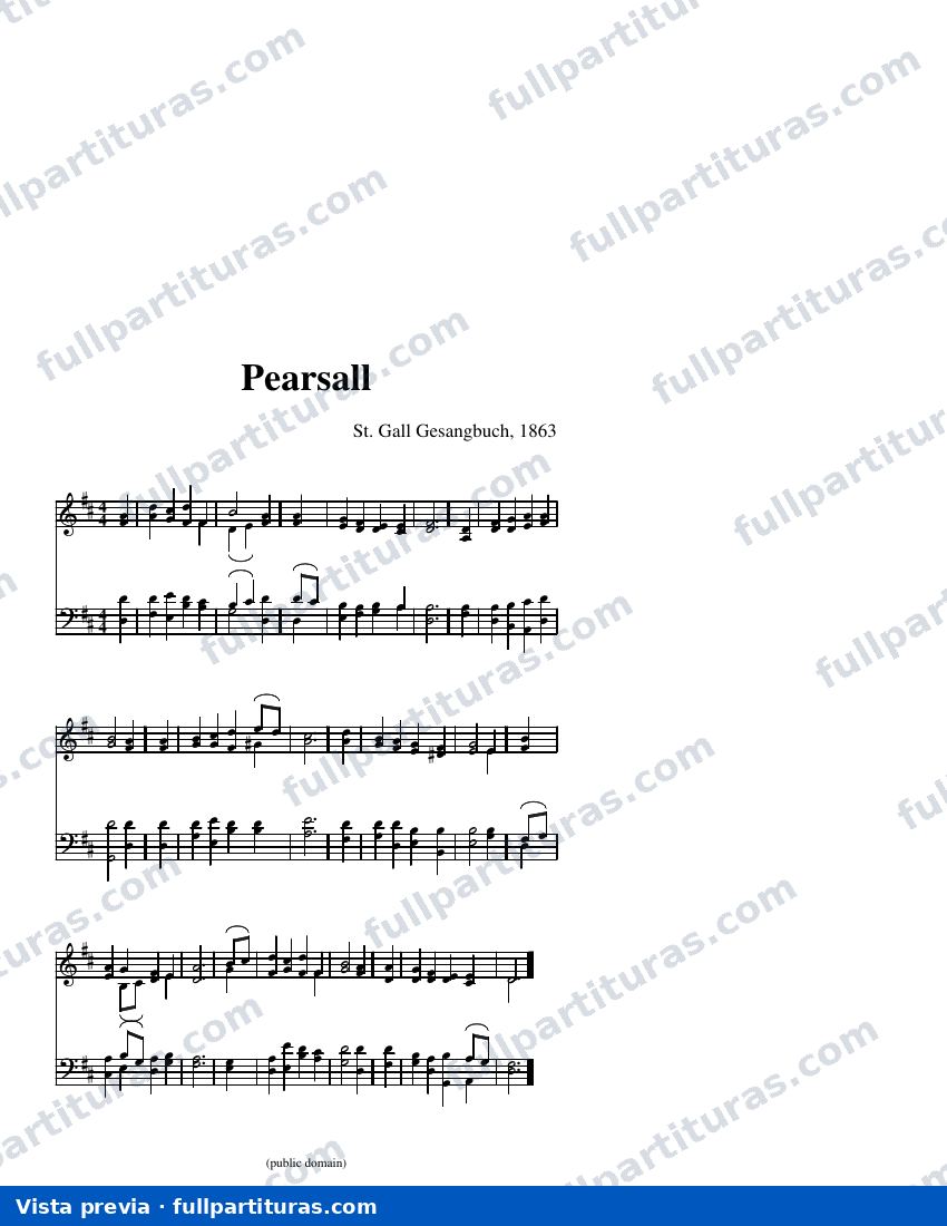 Pearsall — visualização