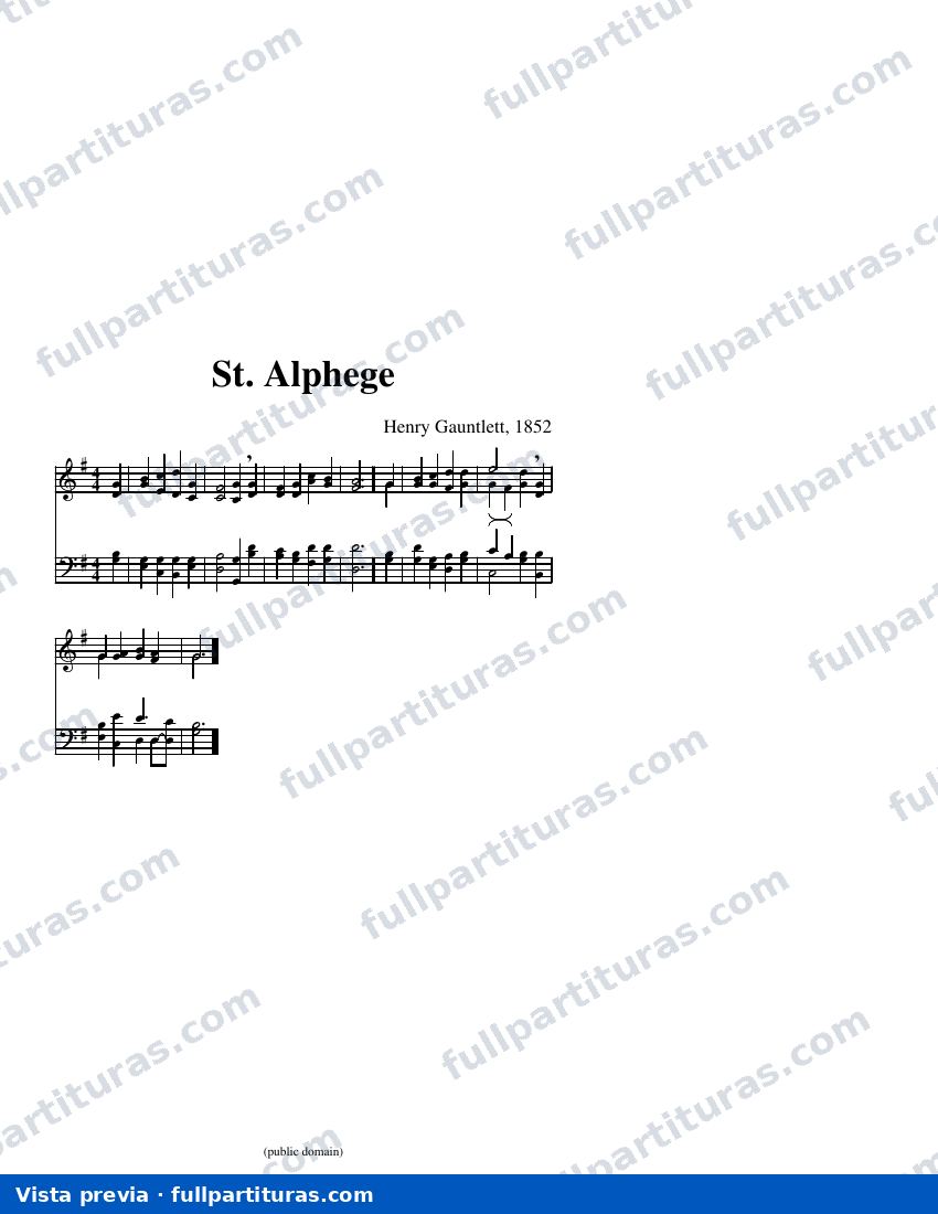 St. Alphege — Vorschau