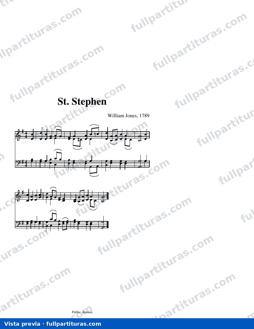 St. Stephen (Jones) — Vorschau