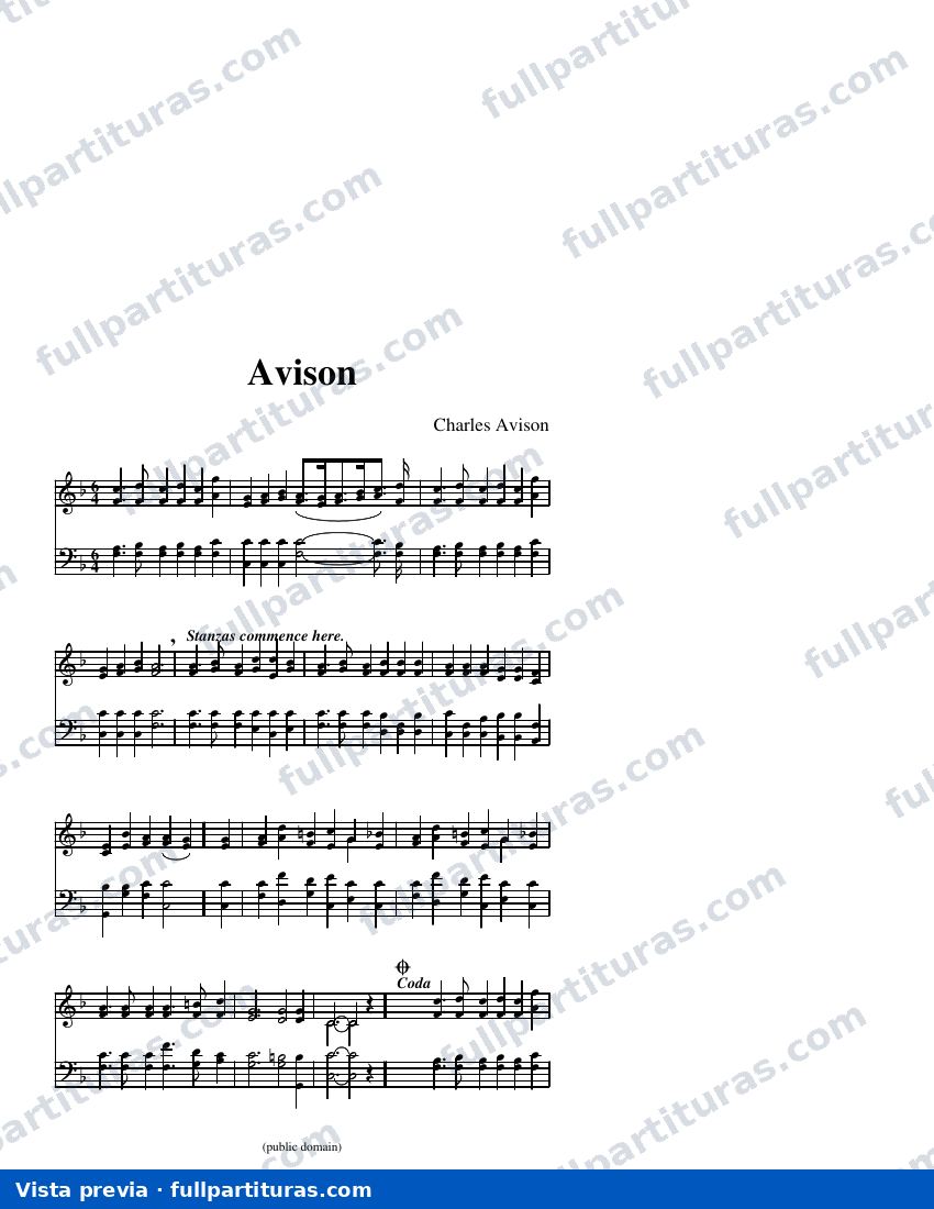 Avison — visualização