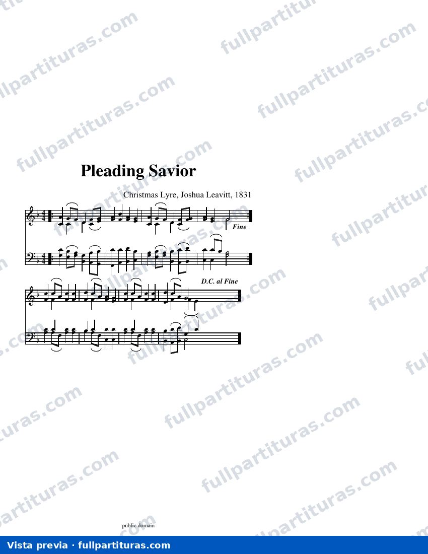 Pleading Savior — aperçu