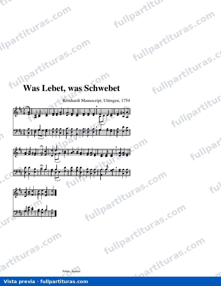 Was Lebet, Was Schwebet — Vorschau