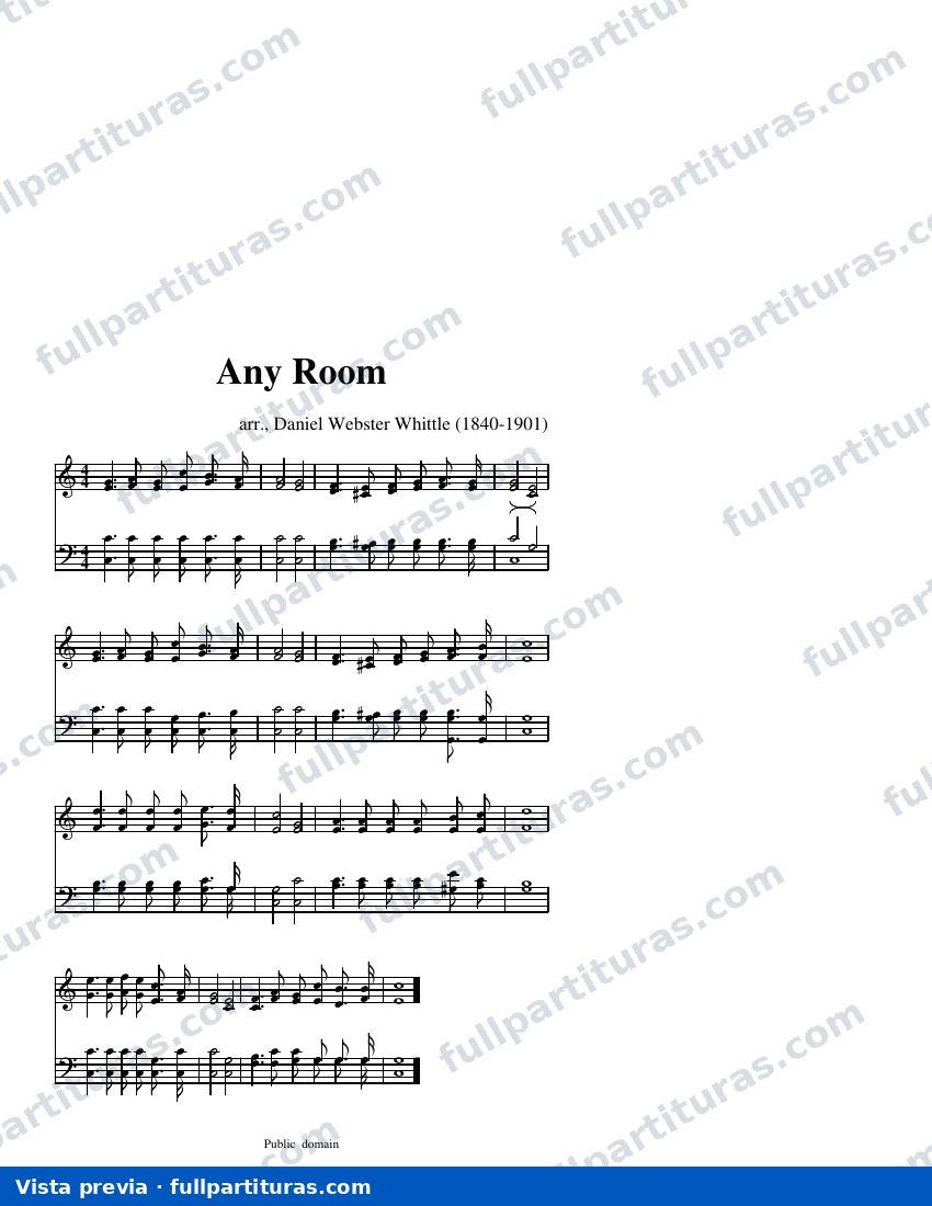 Any Room — Vorschau