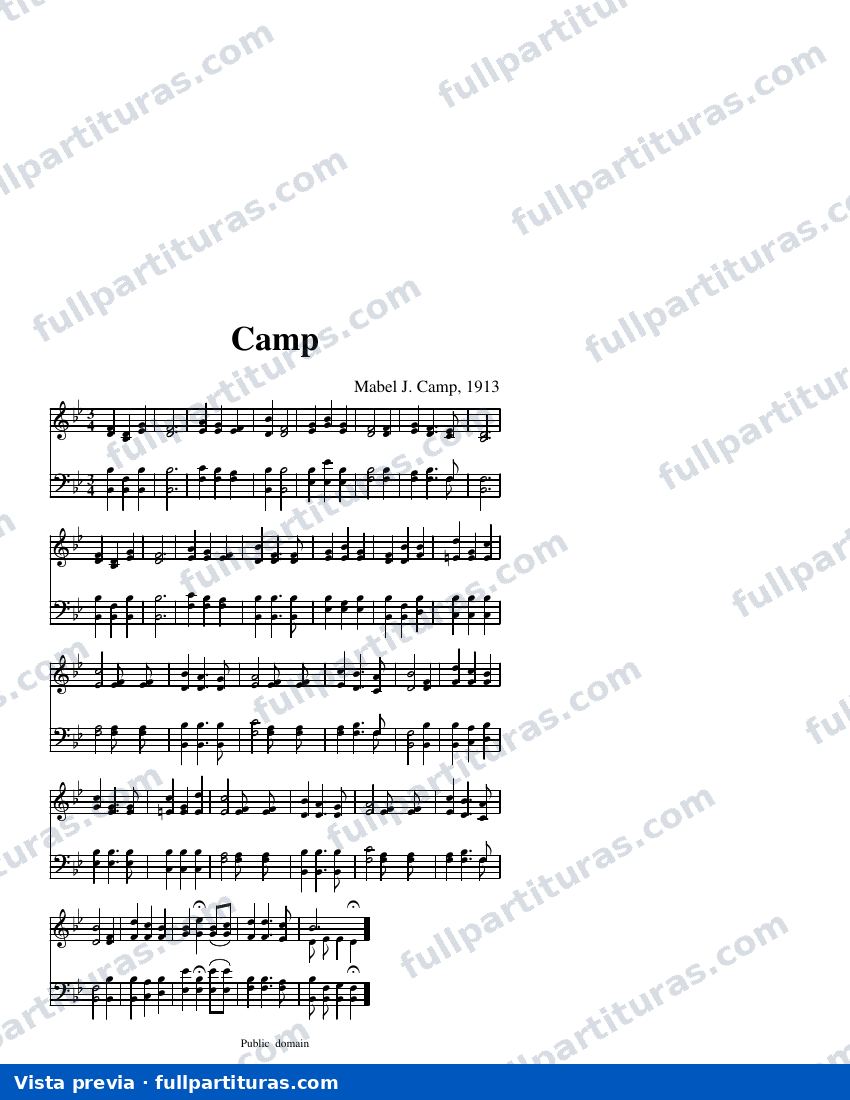 Camp — visualização