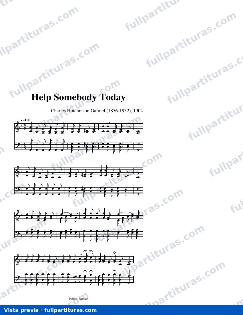 Help Somebody Today — aperçu