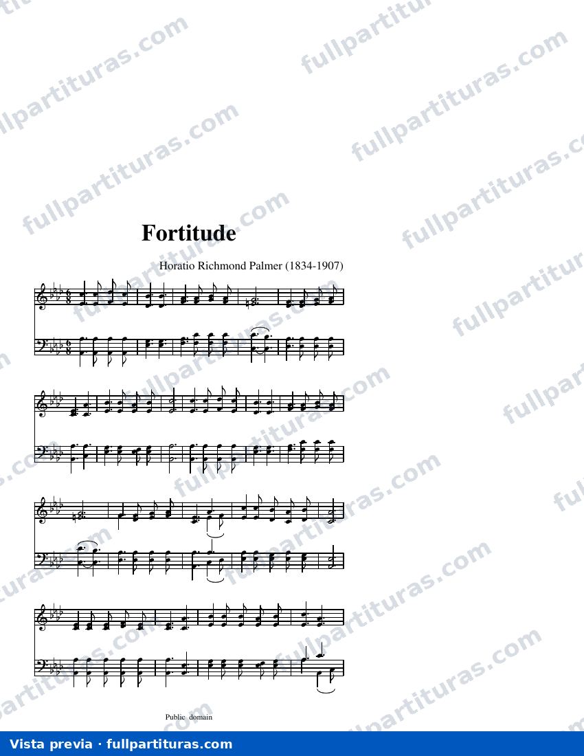 Fortitude (Palmer) — Vorschau