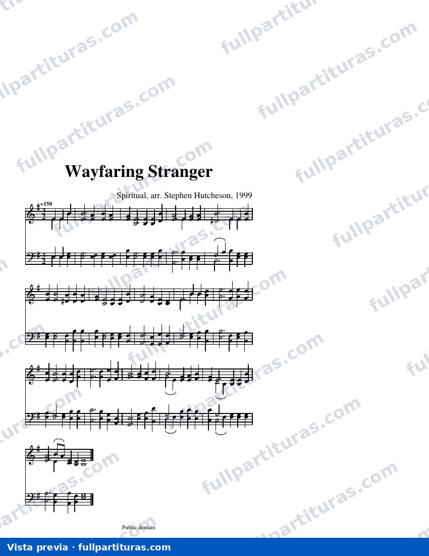 Wayfaring Stranger — Vorschau