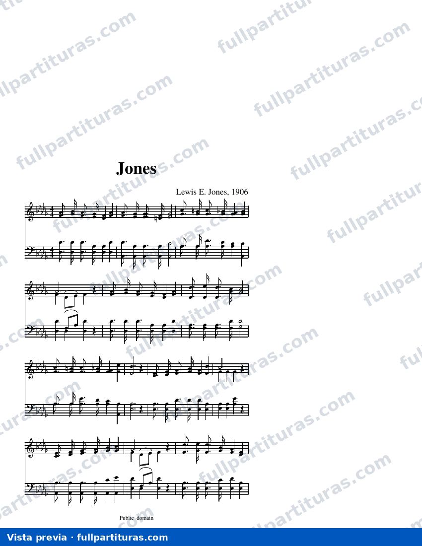 Jones — Vorschau