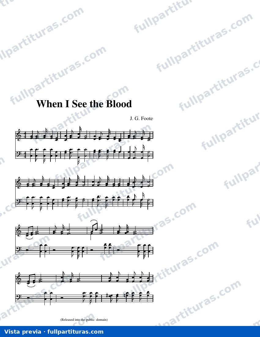 When I See the Blood — Vorschau