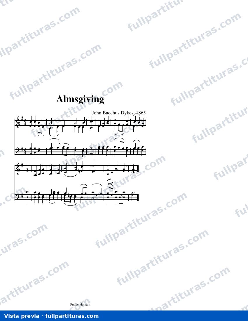 Almsgiving — Vorschau