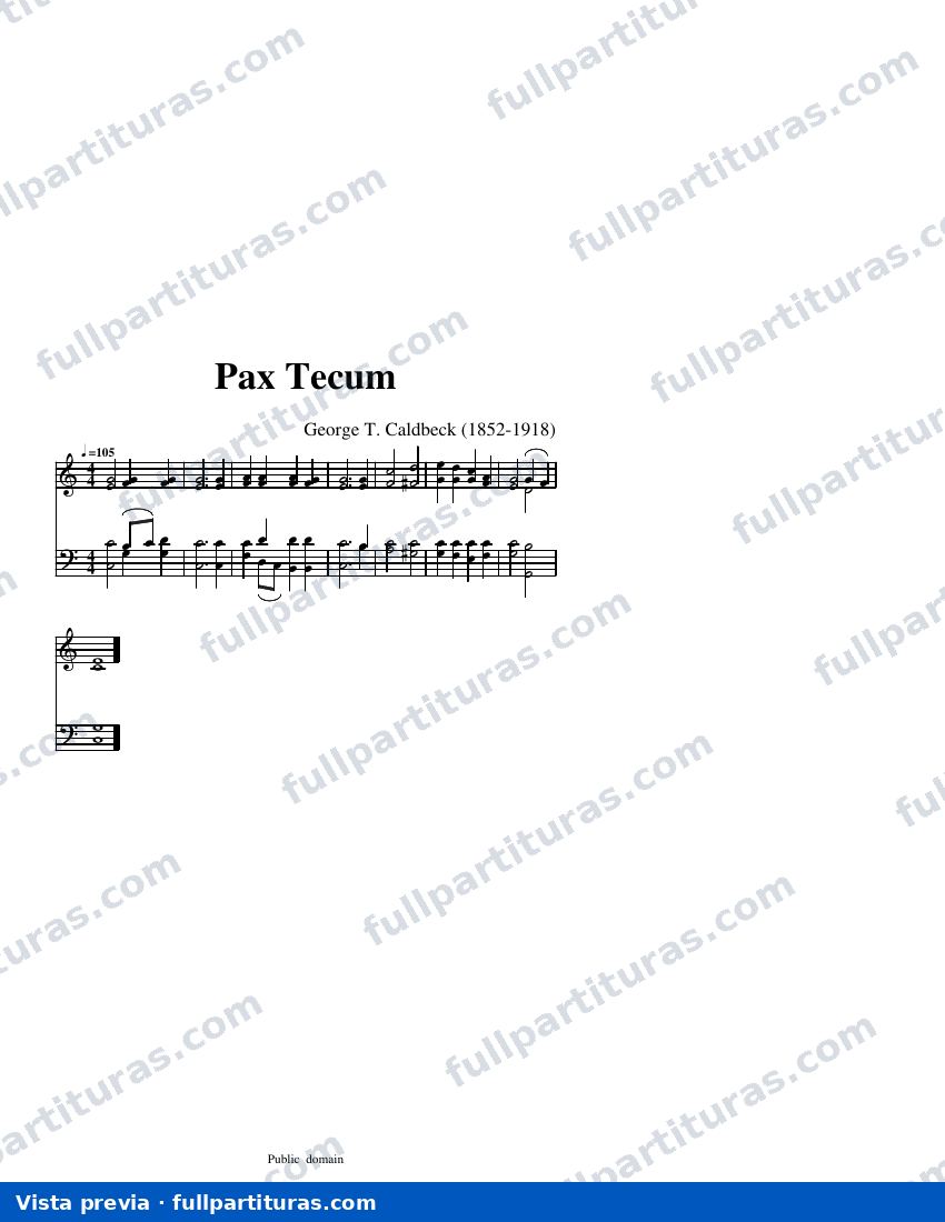 Pax Tecum — visualização