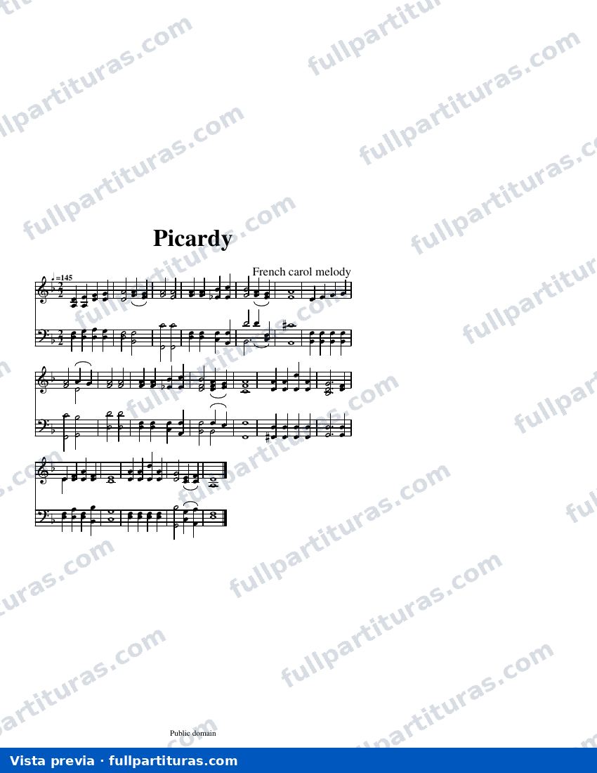 Picardy — Vorschau