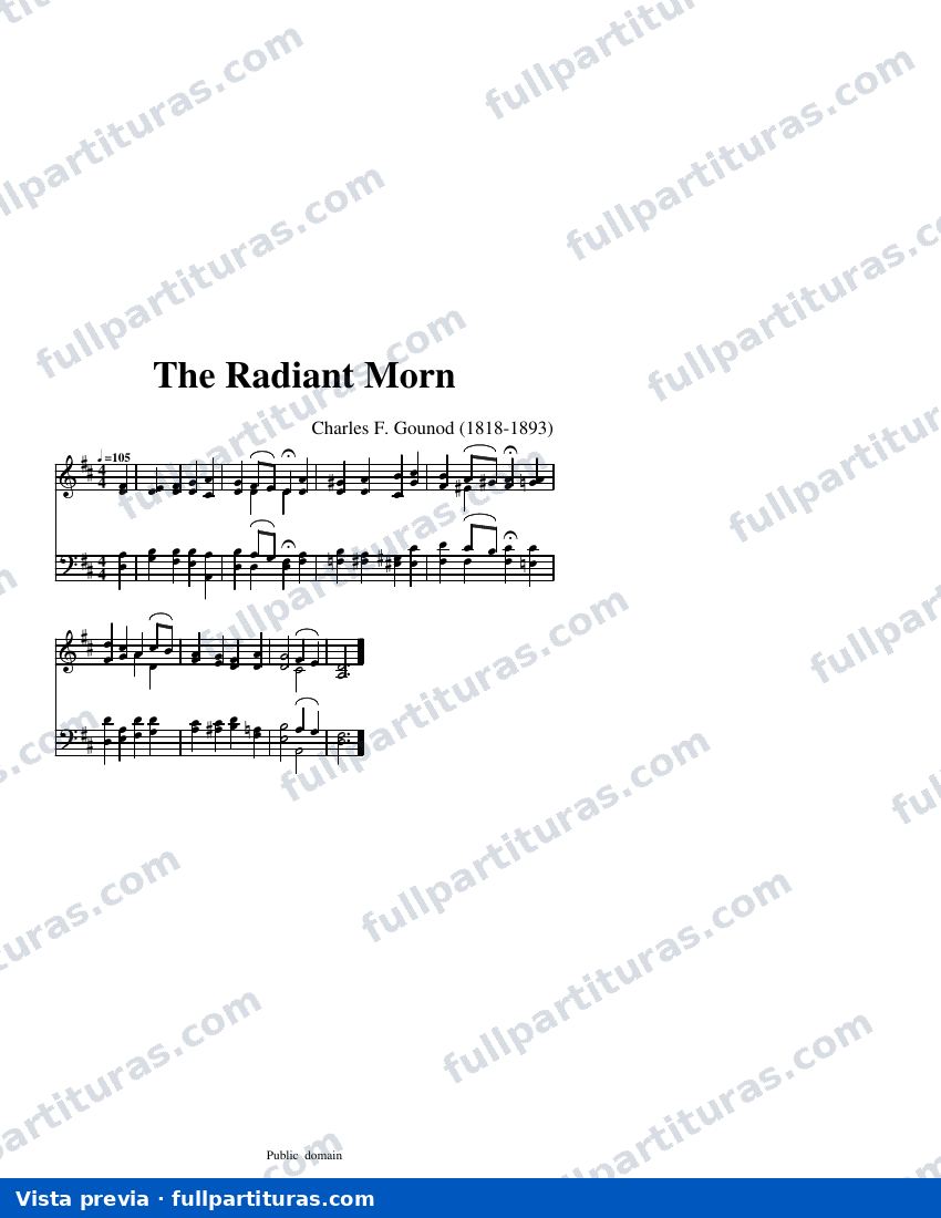 The Radiant Morn — Vorschau