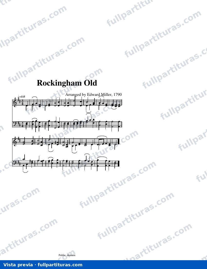 Rockingham Old (Miller) — Vorschau