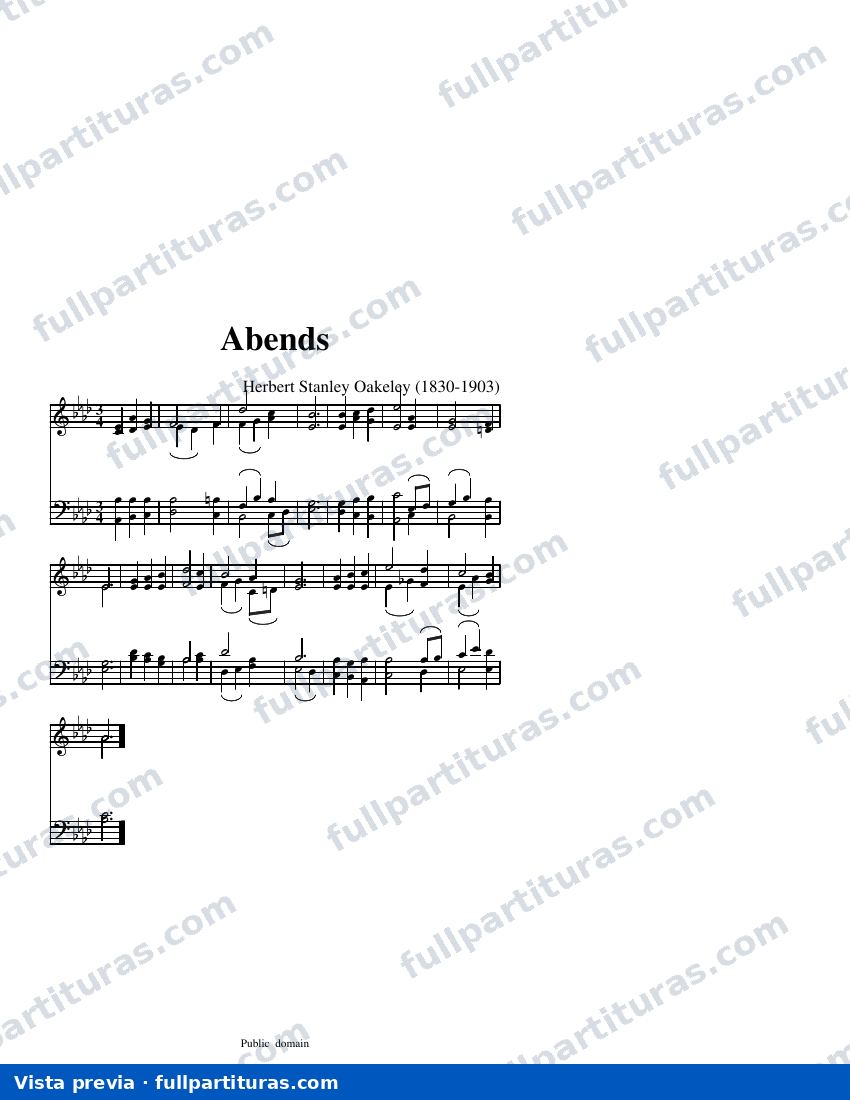 Abends — Vorschau