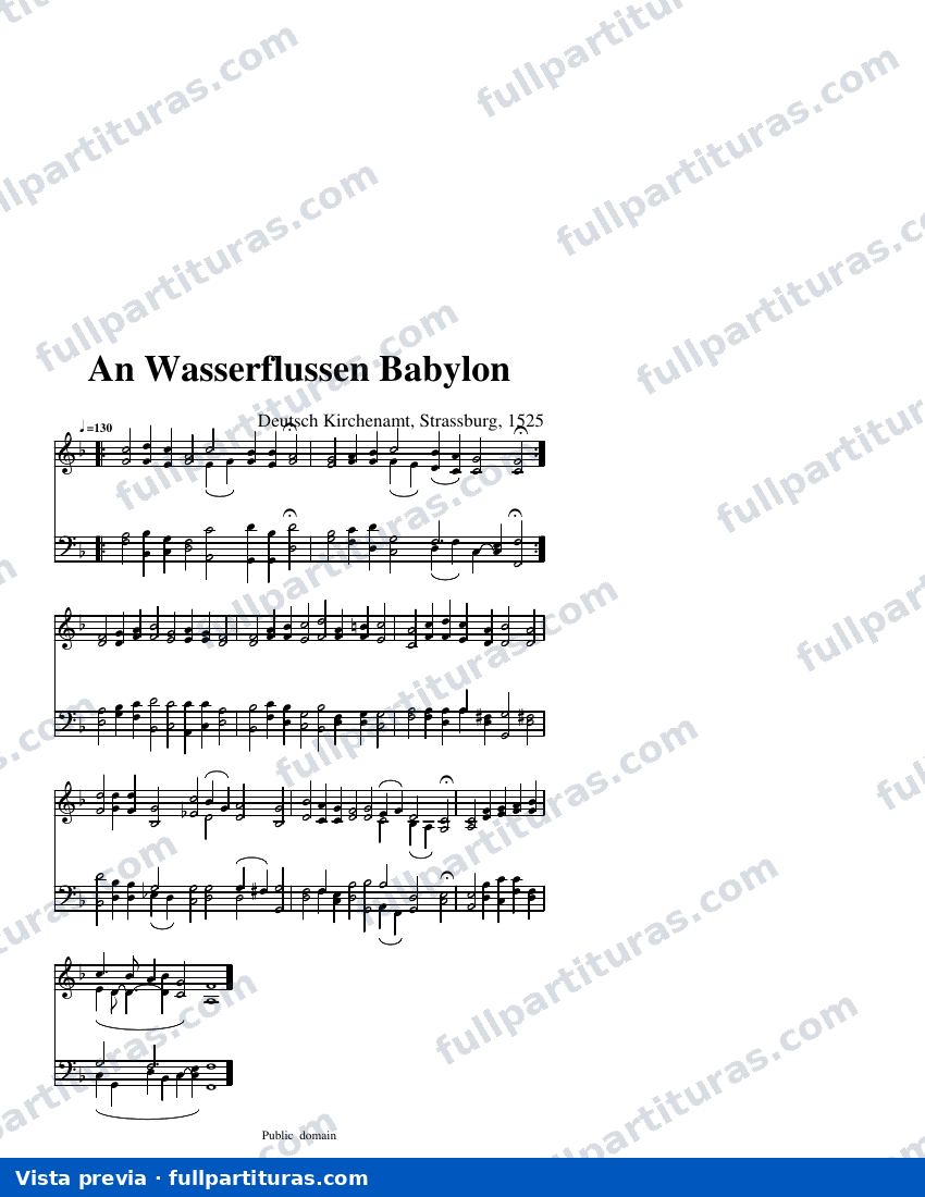 An Wasserflussen Babylon — Vorschau