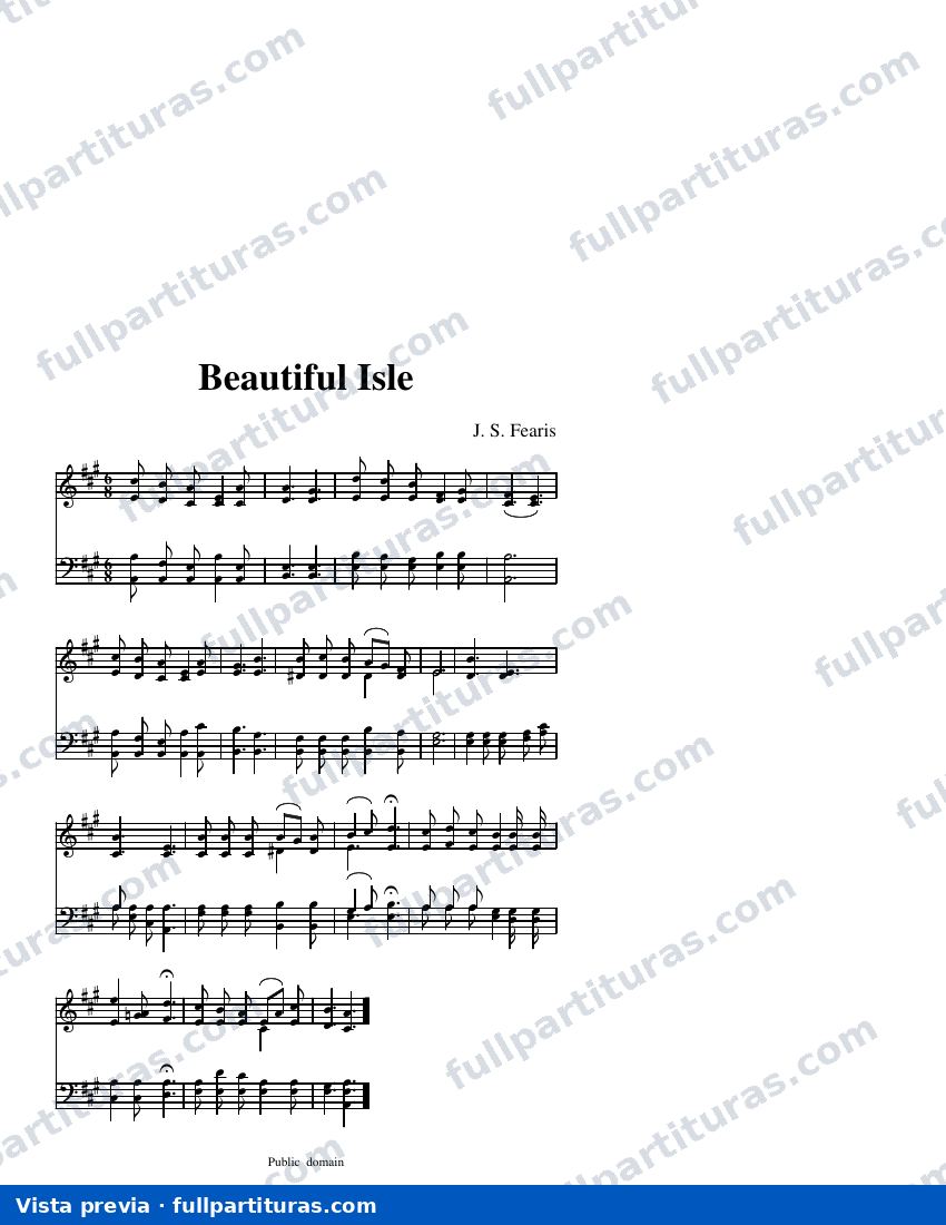 Beautiful Isle* — aperçu