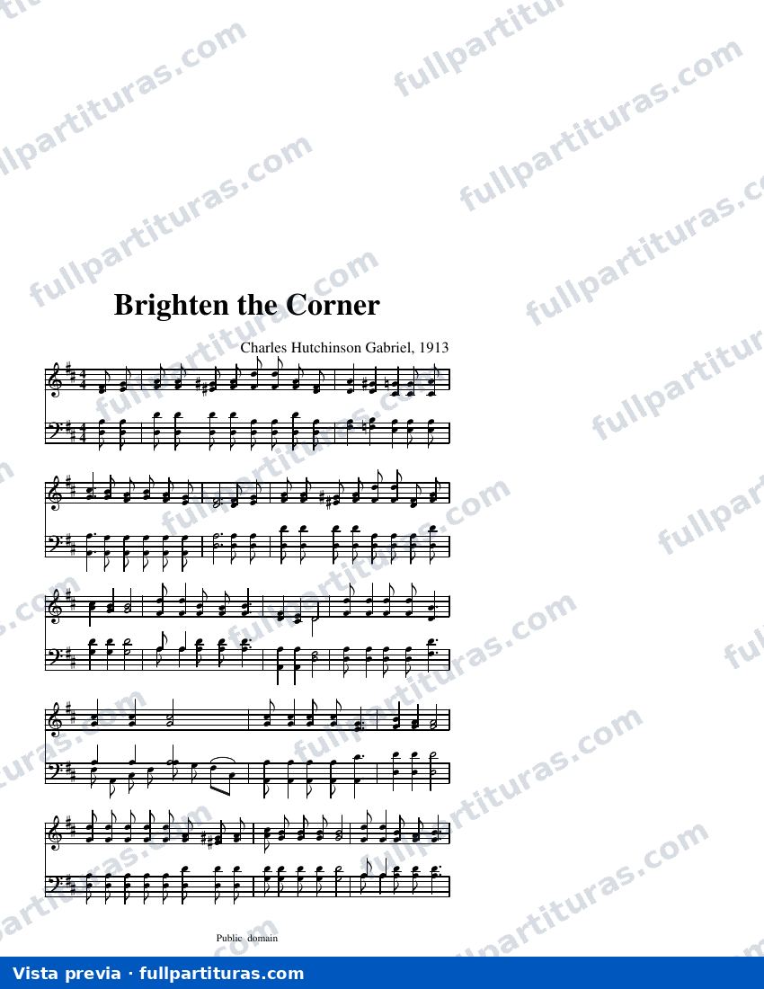 Brighten the Corner* — visualização