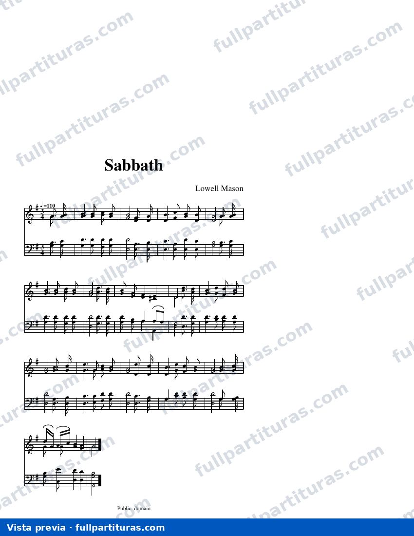 Sabbath — visualização
