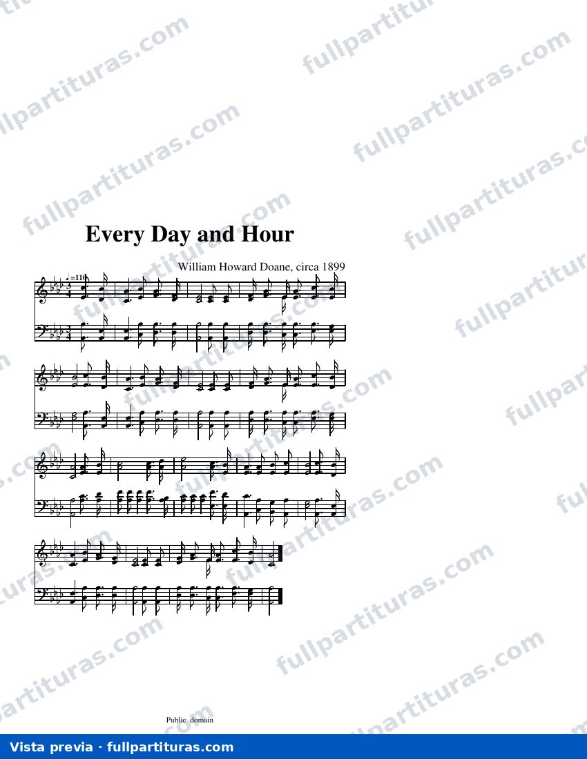 Every Day and Hour — aperçu