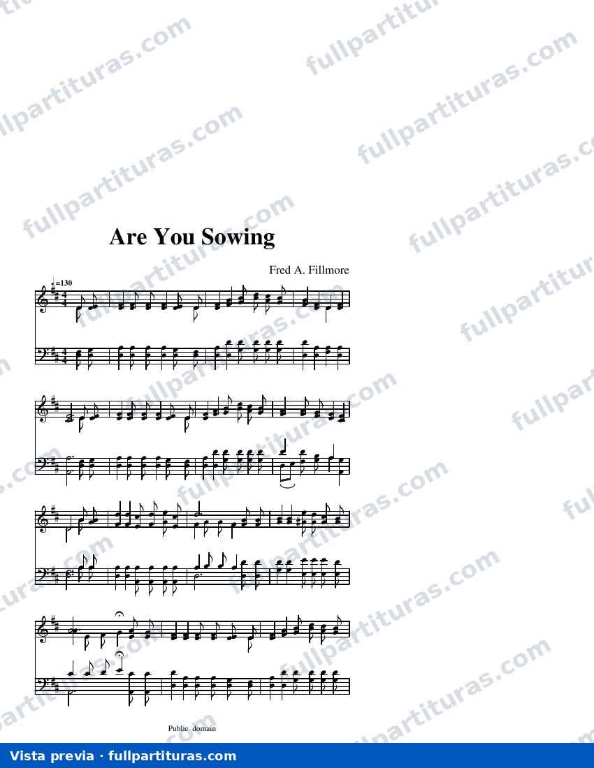 Are You Sowing* — aperçu