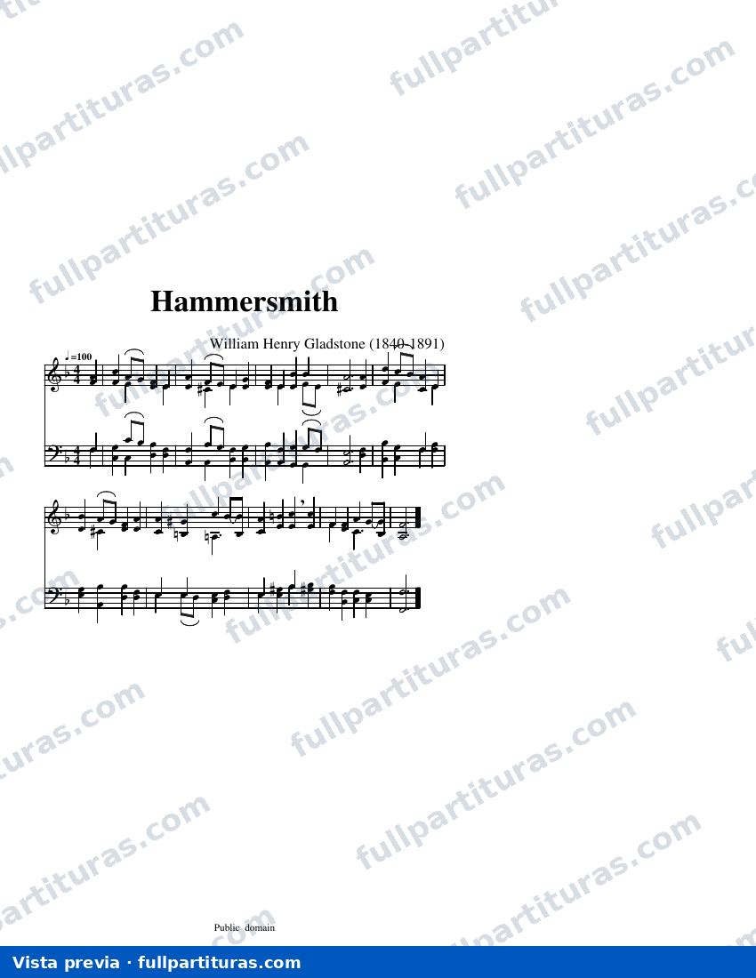 Hammersmith — visualização