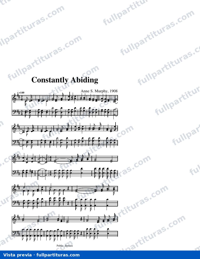 Constantly Abiding — Vorschau