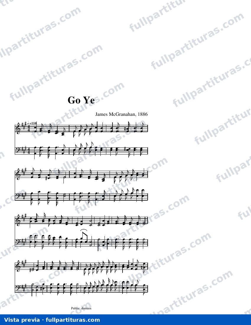 Go Ye — aperçu