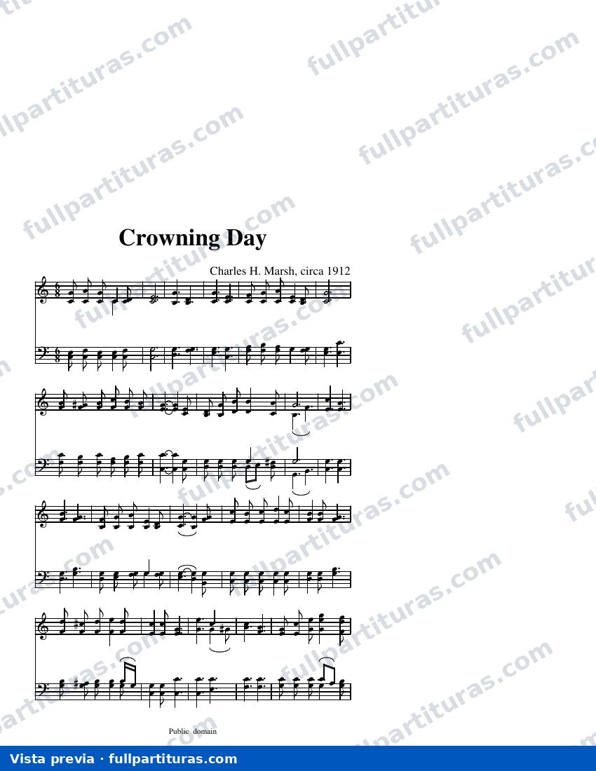 Crowning Day — anteprima