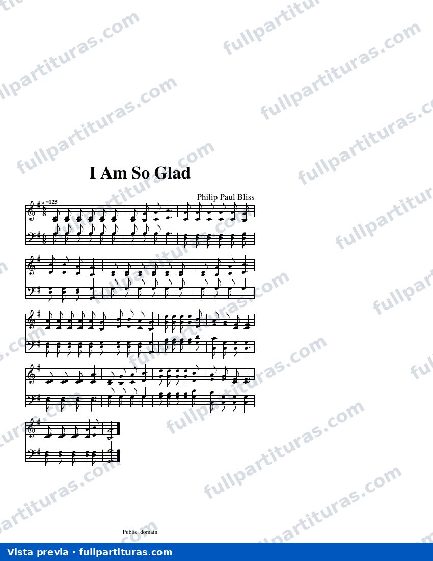 I am So Glad* — предварительный просмотр
