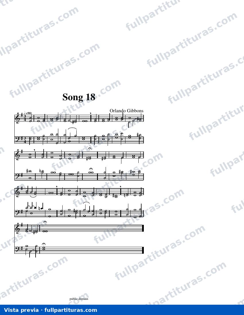 Song Eighteen — visualização