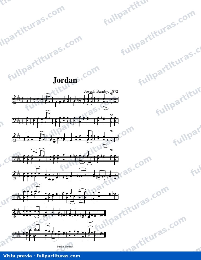 Jordan — visualização