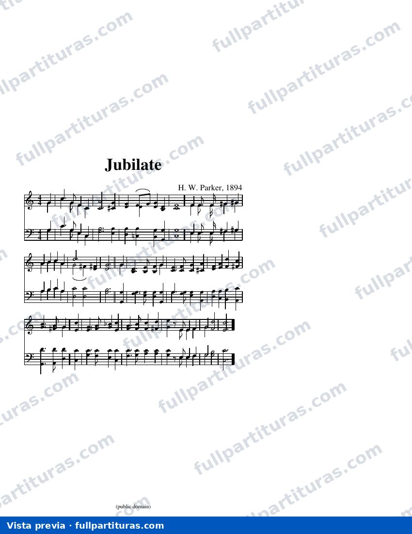 Jubilate — предварительный просмотр